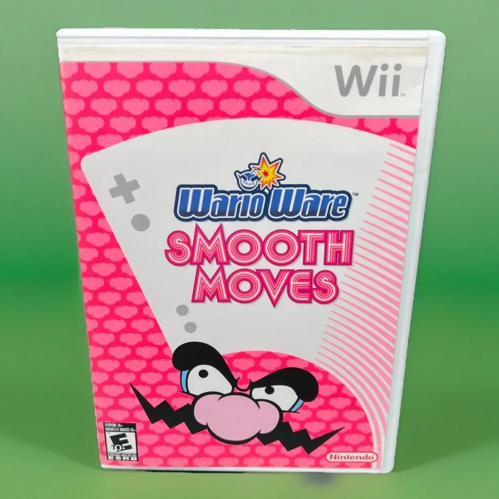 WarioWare Smooth Moves Wii (Nintendo Wii, 2007) Complete W/ Manual